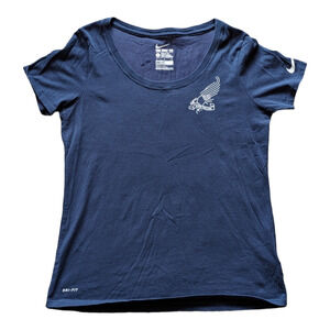 Women's Nike Team USA Size L Navy Blue/White  Dri-fit
